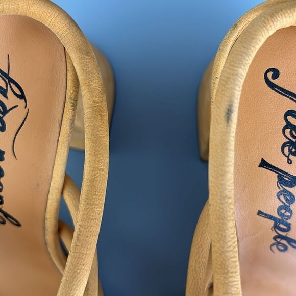 Free People Colette Cinched Strappy Sandals Size 41 - Picture 4 of 13